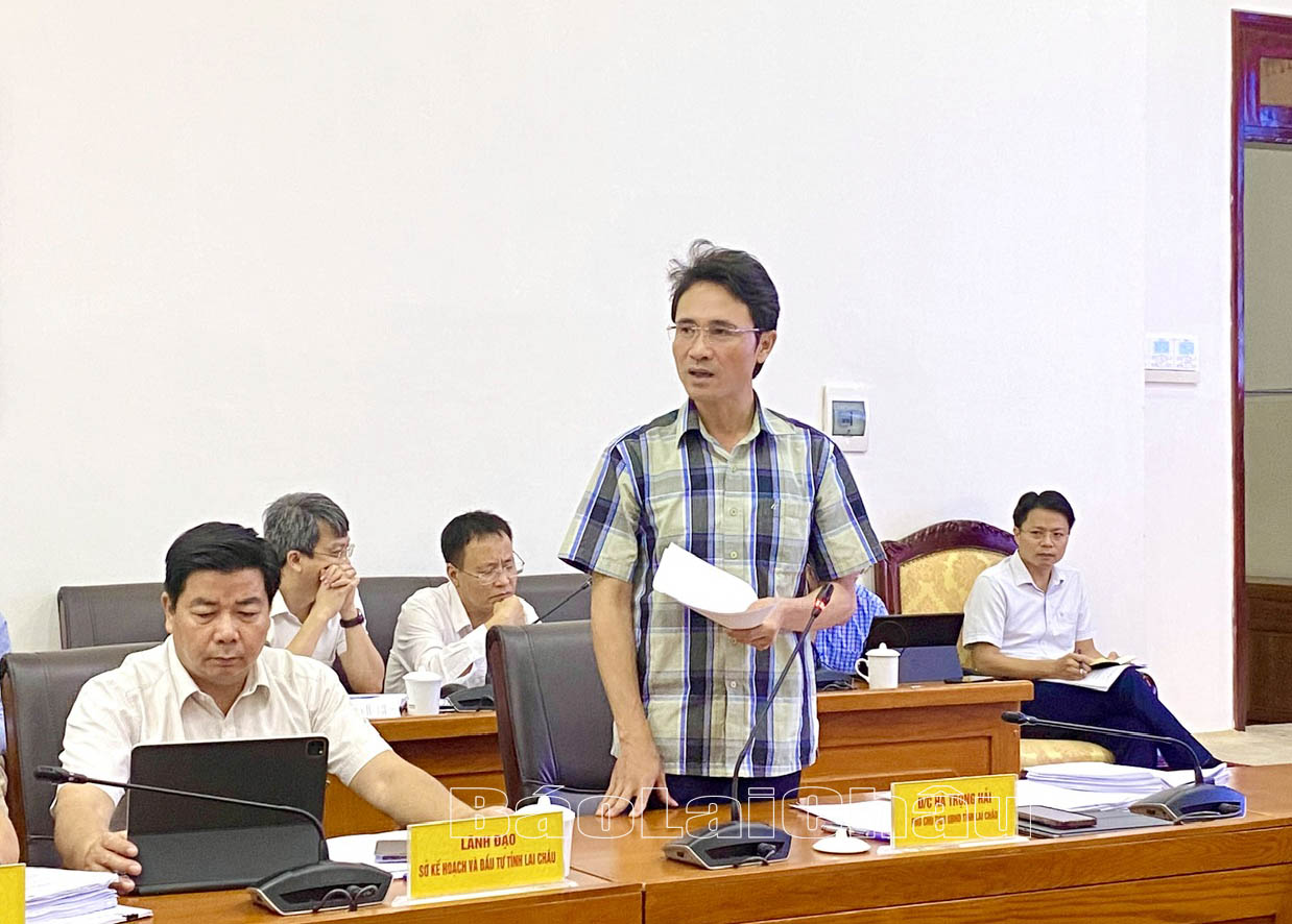 Đồng chí Hà Trọng Hải – Phó Chủ tịch UBND tỉnh đề nghị các địa phương đẩy mạnh hơn nữa phong trào xây dựng nông thôn mới. 